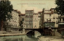 CPA Narbonne die Brucke der Kaufleute