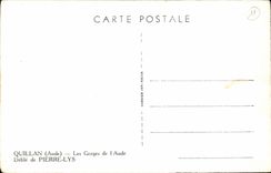 Quillan - Defile de Pierre Lys -- CPA