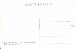 Quillan - Les Gorges de L'Aude -- CPA