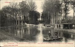 Naurouze - Le Deversoir du canal du Midi -- CPA 