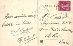 Vallee de l4aude - Pierre Lys - Le Trou du Cure -- CPA 