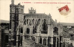 Narbonne CPa die Kathedrale Saint gerade (Zusammenbau einiger Arten)