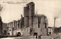 CPA historisches Gebaude des kurzen Narbonne Museums