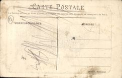 Narbonne - lokales Kostum - Gesicht der Schmierstelles eine - CPA