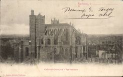 Narbonne - Kathedrale Saint Jean - externer Anblick - CPA
