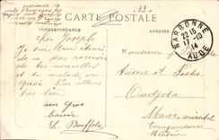 Narbonne - Rathaus - CPA