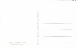 Narbonne-Strand die Seefrontseite - CPA