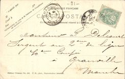 Montlhery CPA Porte Baudry das ab Linas bekannt ist bleibt Verstarkungen fu Stadt