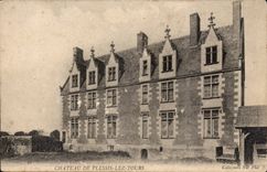 CPA Chateau de Plessis Lez Tours