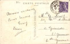 La Ville du Bois CPA L'eglise