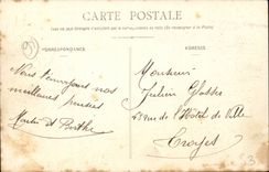 La Boissiere CPA La piece d'eau Une partie du parc du chateau