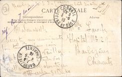 Corbeil CPA the war memorial