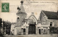 Montgeron CPA the door of the mill of senlis