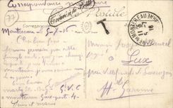 CPA Montereau Panoramic View