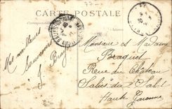 CPA Saacy on the Marne