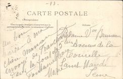 CPA Melun Andenken-Blumen