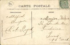 Layered branches CPA Gate Saint Jean (seen from in the pit of the fortifications)