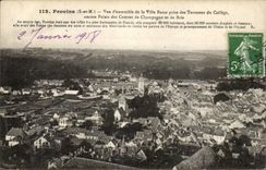 Layered branches CPA Overall picture of the low city taken of the terraces of the college