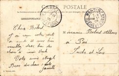 Layered branches CPA the dome of St Quirance and sight of the city