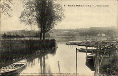 The Seine Port CPA the point of the island
