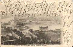 Montereau CPA Panorama of the city (seen from of the slope of surville)