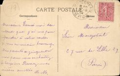 Montereau CPA Quay of the Seine and Tuileries