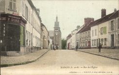 Nangis CPA Street of the church