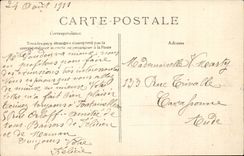 Saint Mammes - Place of the Church and Main street CPA