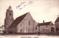 Choisy-in-Brie - the Church - CPA