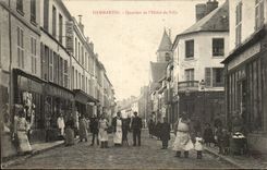 Dammartin - District of the Town hall - To stop - Butchery - meat - CPA