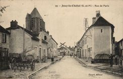 Jouy the Country cottage - Street of Paris - plow - plow - plow - - CPA