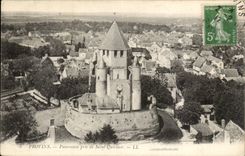 Layered branches CPA Panorama taken of Saint Quiriace