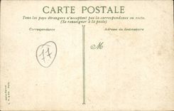 Layered branches CPA the door St Jean Seen interior