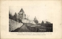 Layered branches CPA the tower of CEsar and the Dome of St quiriace