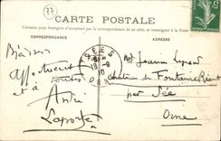 Montigny on Loing CPA the hole of the Islands