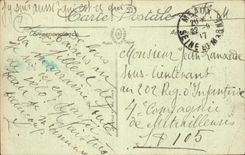 Meaux CPA Jardin of the eveche the floor draws by Ours