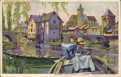 Moret CPA Bords du Loing