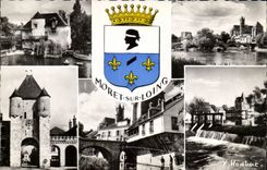 Moret CPA sur Loing