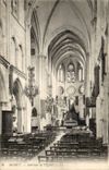 Moret CPA Interieur de l'eglise