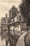 Moret CPA Maison Sauve et l'abreuvoir