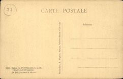 CPA Church of Rampillon the nave (seen towards the chorus)