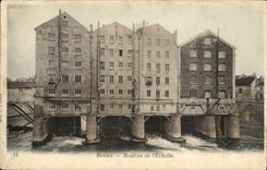 Meaux CPA Moulins of the scale (millet)