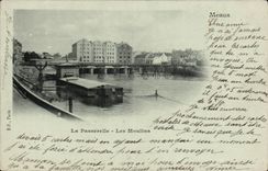 The Footbridge - Moulins - CPA