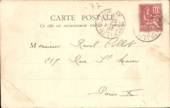 Tournan - Street of Paris CPA