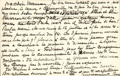 Melun - Anblick auf dem Seine CPA