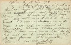 Melun - Bezirk der Kavallerie CPA