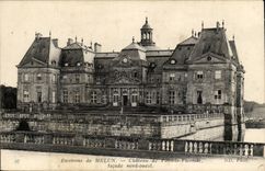 Melun - Castle of Be worth Vicointe western northern frontage - CPA
