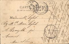 Fontainebleau - Throne room CPA