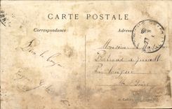 Croissy Beaubourg CPA the house of Croissy (cyclists bicycle)