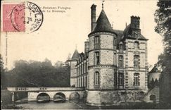 Surroundings of Fontenay Tresigny CPA Houssaye the castle